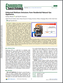 Impact Report Unburned Methane Emissions from Residential Natural Gas Appliances