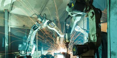 Image of robotic welder